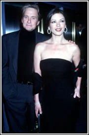 Catherine Zeta Jones e Michael Douglas