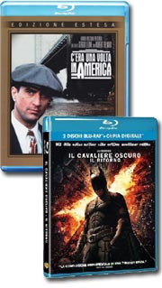 L'edizione estesa di C'era una volta in America e l'ultimo Batman in blu-ray per Warner