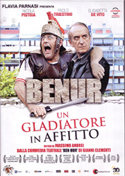 In dvd il gladiatore in affitto di Nicola Pistoia e Paolo Triestino