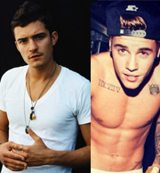 Orlando Bloom Vs. Justin Bieber: non  il titolo di un film!