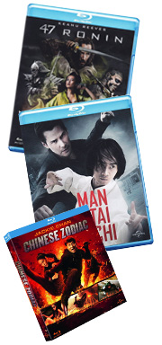 Le arti marziali di Keanu Reeves e Jackie Chan in alta definizione