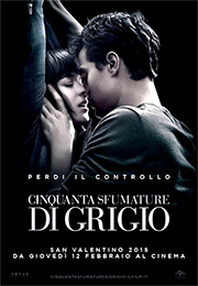 Christian Grey e Anastasia Steele protagonisti di Cinquanta sfumature di grigio