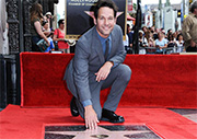 Una stella sulla Walk of Fame per Paul Rudd