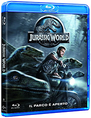 Jurassic world arriva in blu-ray