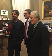 Christian Bale a Modena per il biopic su Enzo Ferrari