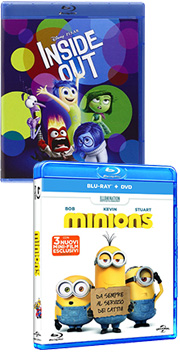 La grande animazione in blu-ray, tra Minions e Inside Out