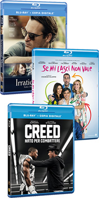 In blu-ray Creed - Nato per combattere, Irrational man e Se mi lasci non vale