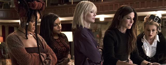 Oceans 8 porta in blu-ray lheist movie tutto al femminile