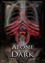 Locandina del film Alone in the dark