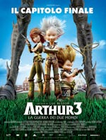 Locandina del film Arthur 3 - La guerra dei due mondi
