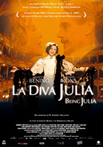 Locandina del film La diva Julia - Being Julia