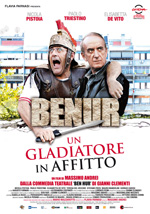 Locandina del film Benur - Un gladiatore in affitto