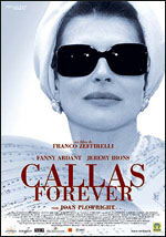 Locandina del film Callas Forever