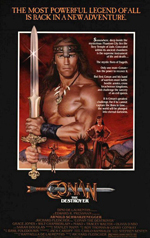 Locandina del film Conan il distruttore (US)