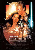 Locandina del film Star Wars: Episodio II - Attacco dei Cloni