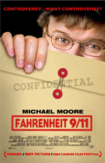 Locandina del film Fahrenheit 9/11 (US)