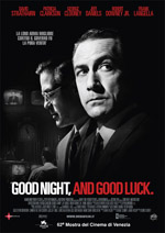 Locandina del film Good night, and good luck