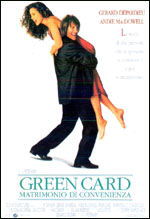 Locandina del film Green card - Matrimonio di convenienza