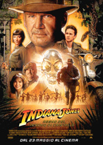 Locandina del film Indiana Jones e il Regno del Teschio di Cristallo