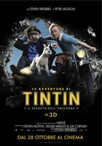 Locandina del film Le avventure di Tintin: il segreto dell'unicorno