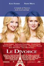 Locandina del film Le divorce (US)