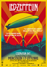 Locandina del film Led Zeppelin: Celebration Day