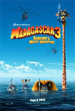 Locandina del film Madagascar 3: Ricercati in Europa