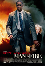 Locandina del film Man on fire (US)