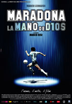 Locandina del film Maradona la mano de Dios