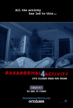 Locandina del film Paranormal Activity 4 (US)