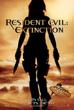 Locandina del film Resident Evil: Extinction (US)