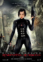 Locandina del film Resident Evil: Retribution