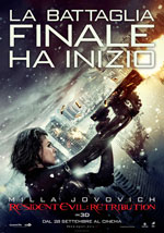 Locandina del film Resident Evil: Retribution