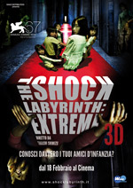 Locandina del film The Shock Labyrinth: Extreme 3D