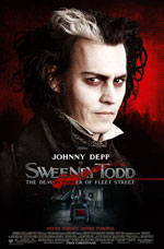 Locandina del film Sweeney Todd: Il diabolico barbiere di Fleet Street (US)