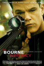 Locandina del film The Bourne supremacy (US) 2