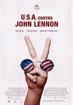 Locandina del film U.S.A. contro John Lennon (The U.S. vs John Lennon)