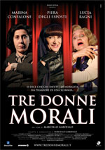 Locandina del film Tre donne morali