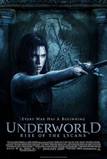Locandina del film Underworld: la ribellione dei Lycans (US)
