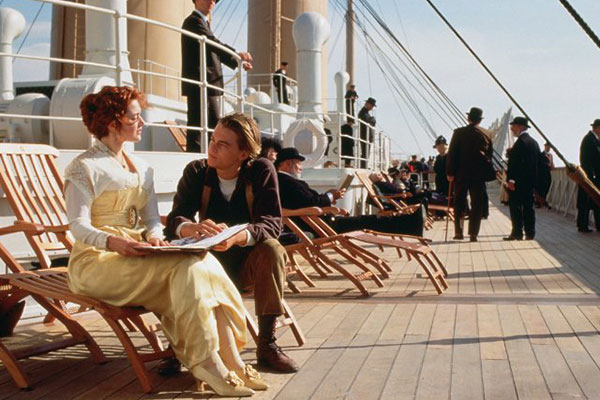 Foto dal film Titanic