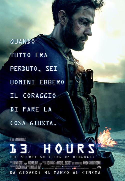 Poster del film 13 Hours: The Secret Soldiers of Benghazi