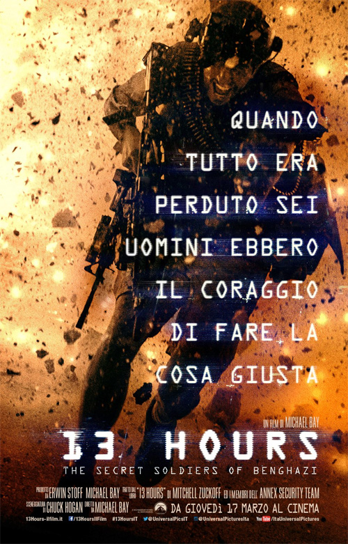 Poster del film 13 Hours: The Secret Soldiers of Benghazi