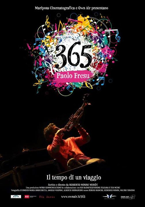 Poster del film 365 Paolo Fresu, il tempo di un viaggio