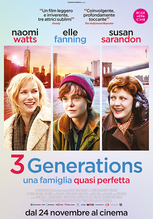 Poster del film 3 Generations - Una famiglia quasi perfetta