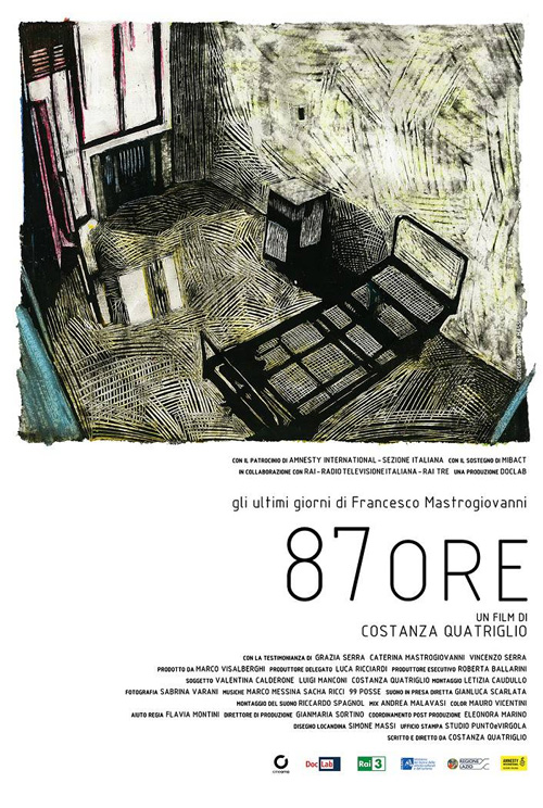 Poster del film 87 Ore - Gli ultimi giorni di Francesco Mastrogiovanni