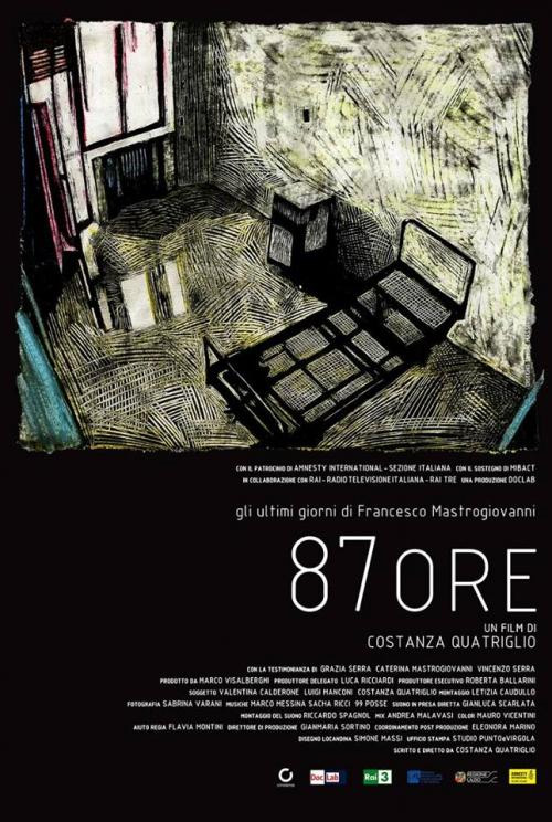 Poster del film 87 Ore - Gli ultimi giorni di Francesco Mastrogiovanni