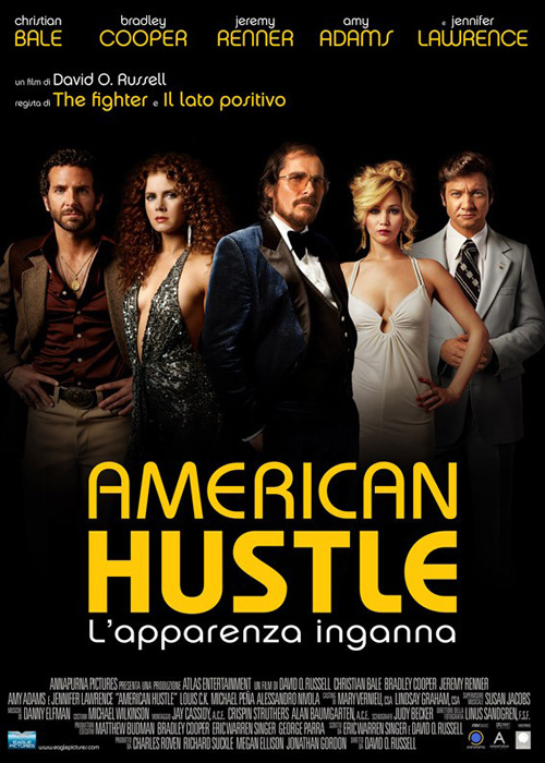 Poster del film American Hustle - L'apparenza inganna