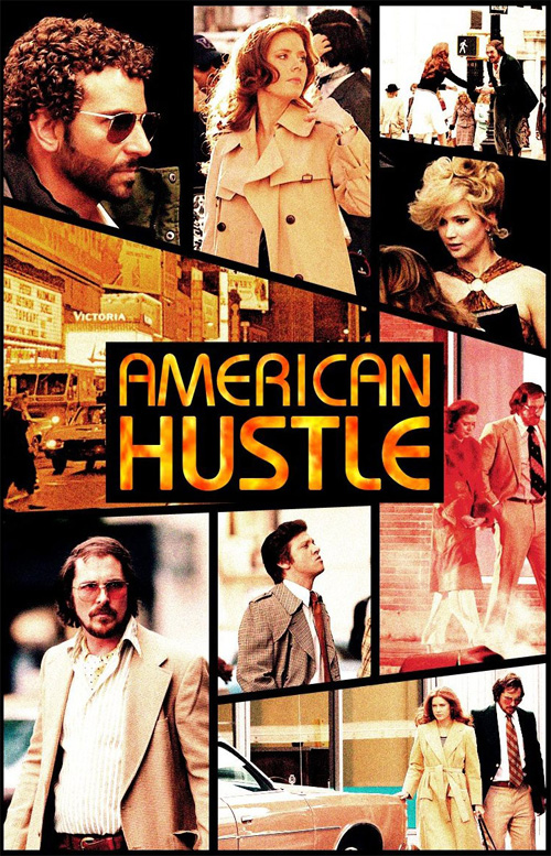 Poster del film American Hustle - L'apparenza inganna