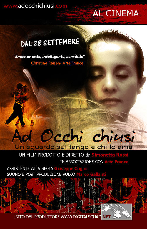 Poster del film Ad occhi chiusi