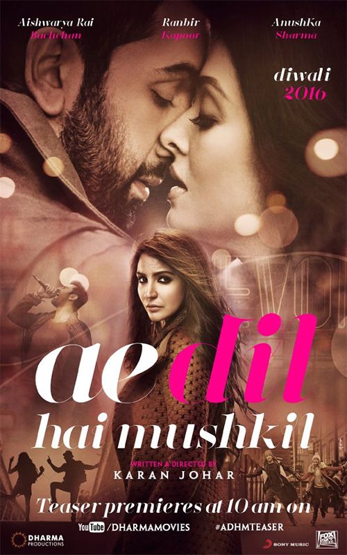 Poster del film Ae Dil Hai Mushkil